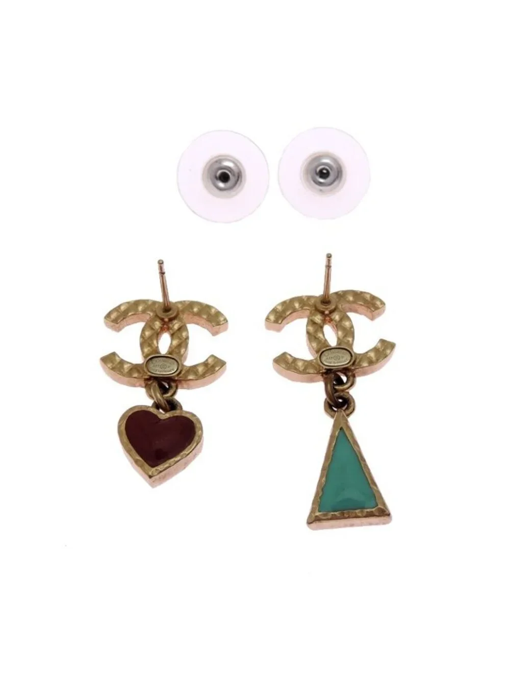 Chanel Earrings Beige